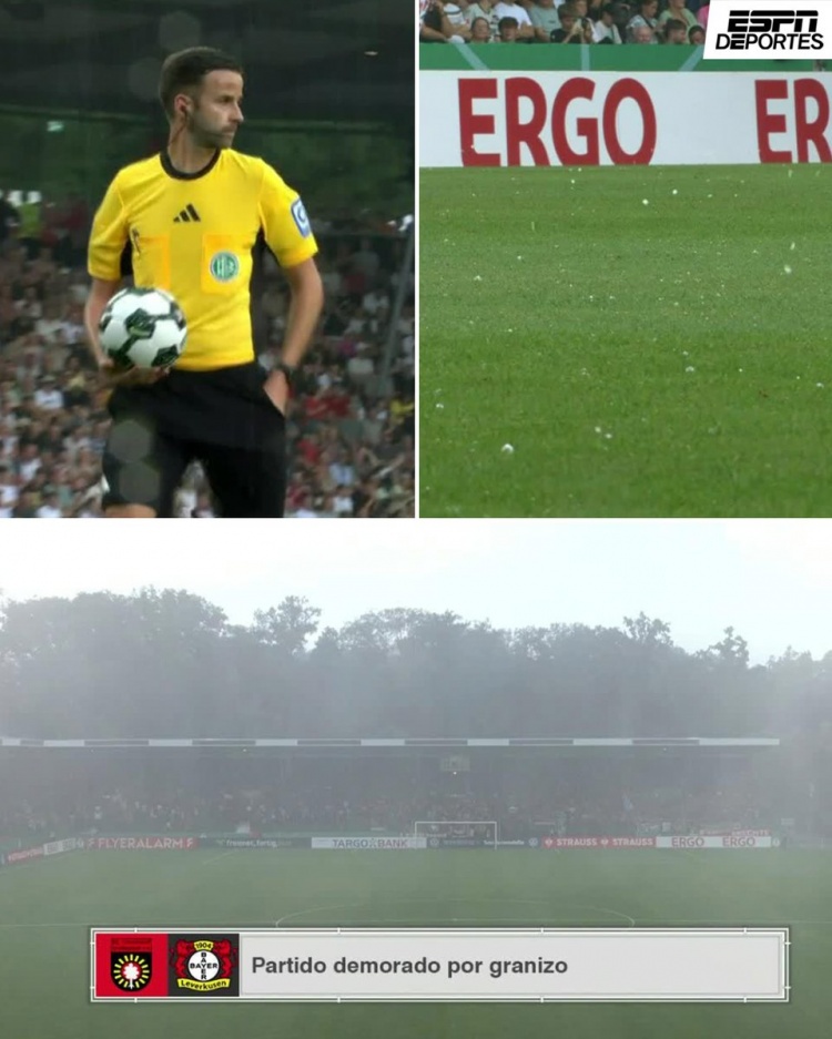 ESPN：药厂德国杯首战因极端天气暂停